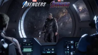 Endgame Thor Saves Captain America And Iron Man Marvel's Avengers Game