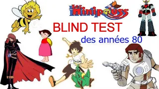 Blind Test - Dessins animés des Années 80