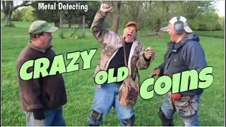 Crazy Old Coins - Metal Detecting a 1700's Property for Long Lost Treasures