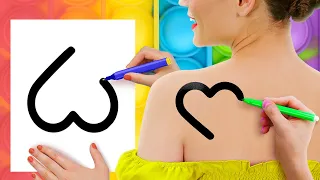KTO PIERWSZY UKOŃCZY ASP || Świetne wyzwanie artystyczne! Hacki z farbami od 123 GO! TRENDS