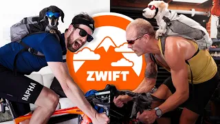 The Fastest Dog on Zwift