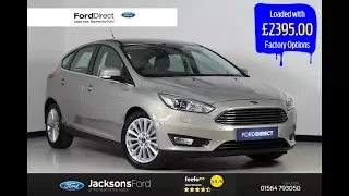 Ford Focus 1.5 EcoBoost Titanium X Hatchback Auto 5dr