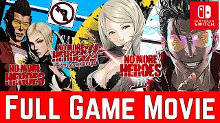 No More Heroes 1 - 3 | Full Game Movie (All Cutsenes)