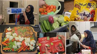 Meal planning and monthly grocery || Best cleaning mop || shrimps sizzling platter