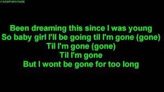Tinie Tempah feat. Wiz Khalifa - Till I'm Gone Lyrics on Screen