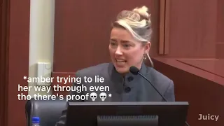 14 minutes of Amber Heard's bad acting in court