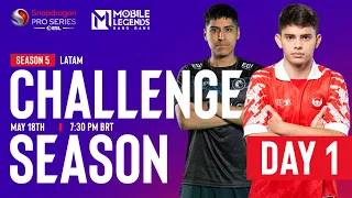 MLBB | Snapdragon Mobile Challenge Season 5 | BRASIL Dia 1