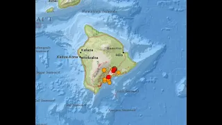 Hawaii Earthquake activity. Sunday Earthquake update. 9/10/2023