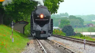 4K: Norfolk & Western 611 Farewell at Strasburg