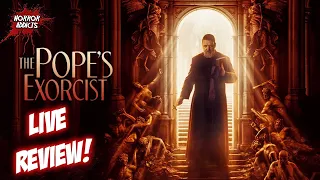 WE JUST SAW THE POPE'S EXORCIST (2023) 💀 LIVE Movie Review