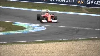 Jerez F1 Testing 2014 - Kimi Raikkonen - Ferrari F14-T