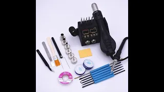 SMD Soldering Iron Hot Air Rework Station 8586D Desoldering Repair |cell-phone PCB IC solder tools
