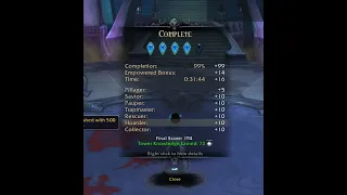 Torghast How to Solo Run Tower Knowledge Farm Floor 9 Guardian Druid Flawless run 5 stars