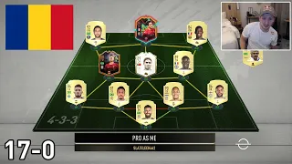 I PLAYED WEEKEND LEAGUE FROM A HOTEL ROOM IN ROMANIA - FIFA 20 FUT CHAMPIONS LIVE