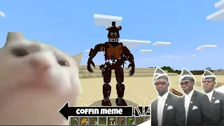 Return of Five Nights at Freddy's in Minecraft - Coffin Meme