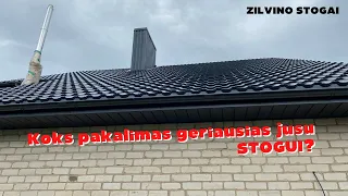 Koks pakalimas geriausias jūsų stogui?