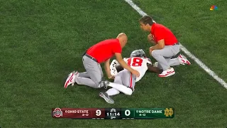 Ohio State WR Marvin Harrison Jr. Injury vs Notre Dame | 2023 College Football