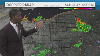 Cleveland Weather: Scattered showers possible on Saturday evening