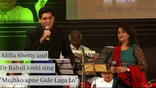 Alifia Shetty  and Dr Rahul Joshi sing the "Mujhko Apne Gale Laga Lo"