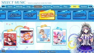 CHRONO CIRCLE + Tetote Connect Pack DLC overview for Groove Coaster Wai Wai Party!!!!