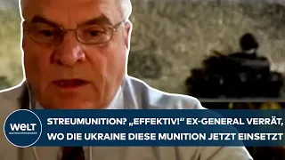 PUTINS KRIEG: Streumunition? "Effektiv" Ex-General verrät, wofür die Ukraine diese Munition einsetzt