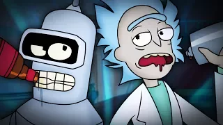 Rick vs Bender - Epic Cartoon Made Rap Battle Season 3