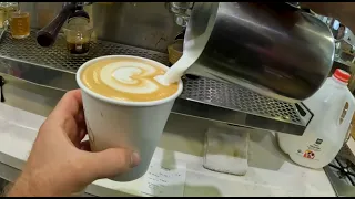 POV Barista Busy Saturday Nearly 2 Hours!