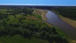 Кемь, пляж. (Озерное-Енисейск-Лесосибирск)