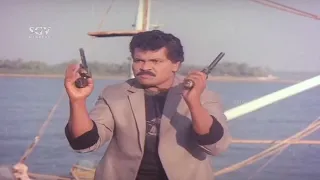 Prabhakar Escape from Bom Blast | Bombay Dada Best Action Scene | Vajramuni | Lakshmi