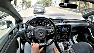 2018 Volkswagen ARTEON R-Line 2.0l 150HP - POV Test Drive & Fuel consumption check