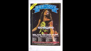 Bon Jovi - Livin on a prayer (Best Performance! / Milton Keynes 1989)