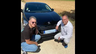 présentation de la Peugeot 508 HDI  2.l 140 chevaux ,berline ,féline