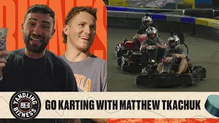 Florida Panthers' Matthew Tkachuk Trades a Golf Cart for a Go Kart | Yandling Bizness