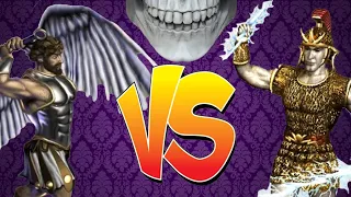 Heroes of Might and Magic III. Archangel VS Titan