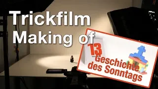 Making of zum Trickfilm „Geschichte des Sonntags“