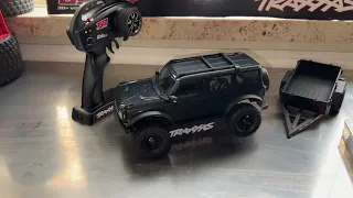 Trx4m and trailer run through quick review high speed gears