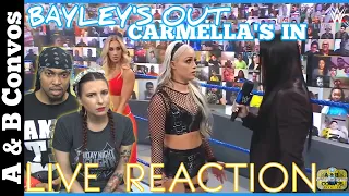 Bayley Addresses Injury & Sonya names Bayley’s Replacement - LIVE REACTION | Smackdown Live 7/9/21