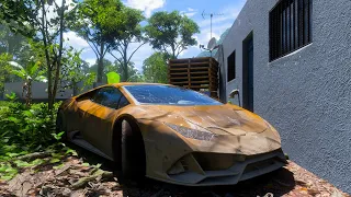 Rebuilding A Lamborghini Huracan EVO - Forza Horizon 5 | Thrustmaster TMX Gameplay