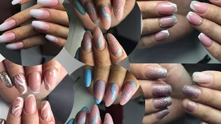 Hands of one client over the course of 6 months/before and after/Руки одной клиентки на протижении 6