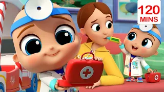 ¡El Doctor Bebé Juan te viene a curar! | Canciones Infantiles con Bebé Juan🎵| Little Angel Español