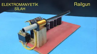 HOW ELECTROMAGNETIC WEAPONS WORK, (Railgun) ELECTROMAGNETIC BATTLE MAKING