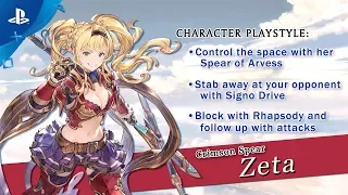 Granblue Fantasy: Versus - Zeta Character Trailer | PS4