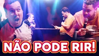 NÃO PODE RIR! UTC no Teatro - ESTEVAM NABOTE vs GIGANTE LÉO!