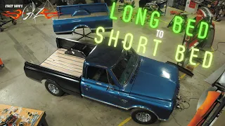 Converting a Classic Truck from a Long Bed to a Short Bed - Stacey David's Gearz S7 E5