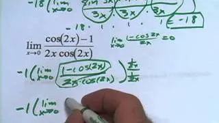 Calculus: Special Trig Limits