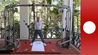 Putin y Medvedev se entrenan juntos