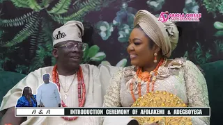 Aare Okoya's Mansion stand still as one of his daughters, AFOLAKEMI Offically Introduces Her Husband