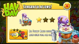 Hay Day Yogurt Maker Star 1 | Gameplay Level 207🌟