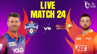 Live | Dubai Capitals vs Gulf Giants | Match 24 | DP World ILT20