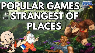 Popular Games in the Strangest of Places